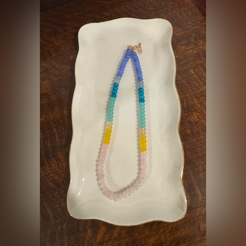 Erin McDermott Take me to the Beach Gemstone Necklace